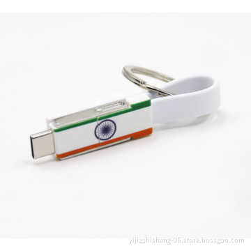 Yijiashishang 3 in 1 Keyring Charging Cable
